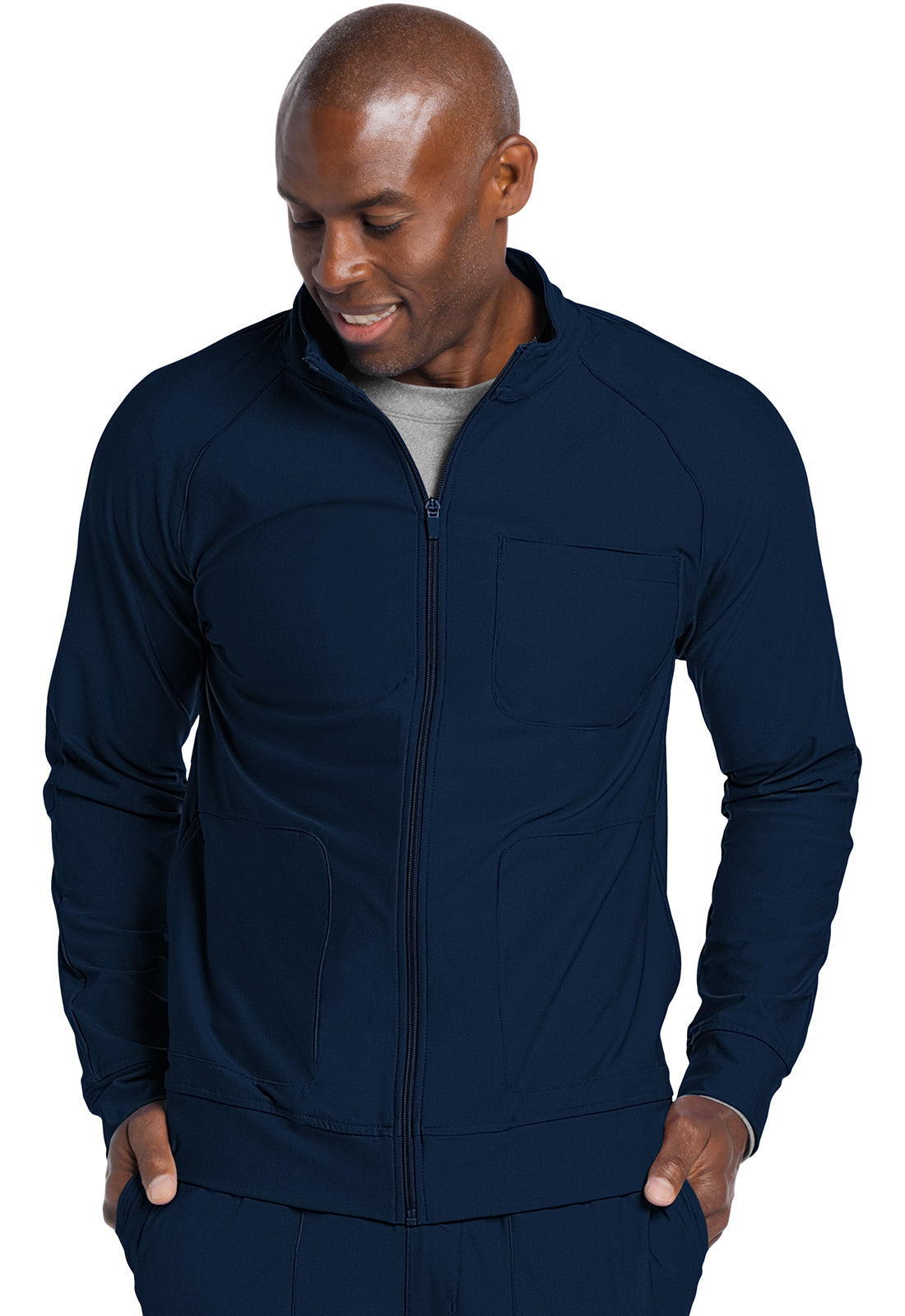 CHEROKEE FORM  Men's CK333 Men's Zip Front Jacket