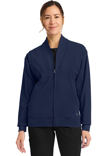 Cherokee Achieve Women's CK353 Women's Zip-Up Warm-Up Jacket