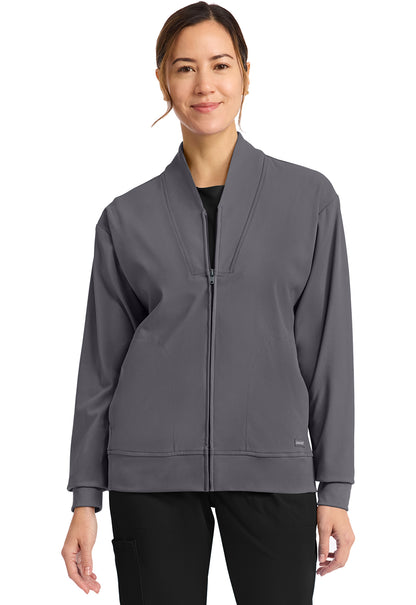 Cherokee Achieve Women's CK353 Women's Zip-Up Warm-Up Jacket