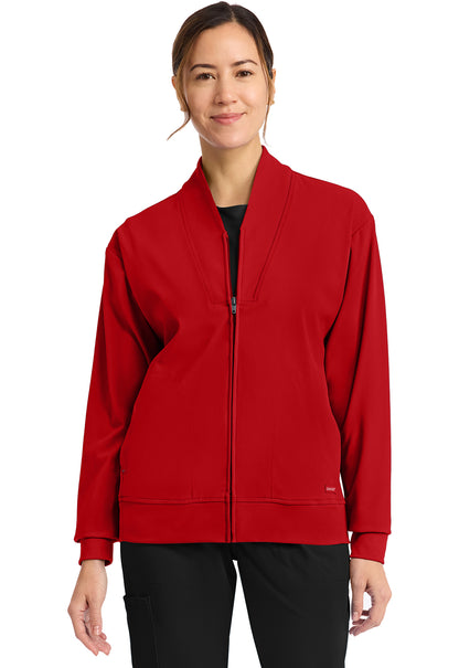 Cherokee Achieve Women's CK353 Women's Zip-Up Warm-Up Jacket