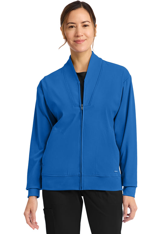 Cherokee Achieve Women's CK353 Women's Zip-Up Warm-Up Jacket