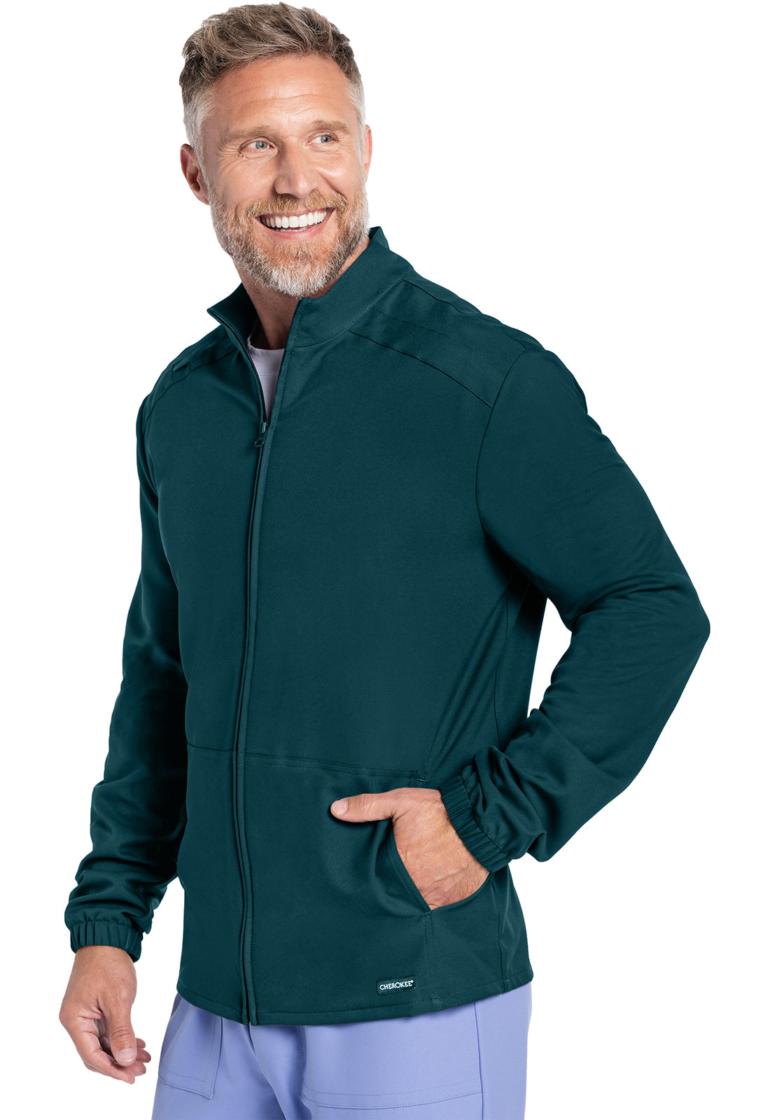 Cherokee WW Originals Ultra Men's CK359A Men's Zip Front Jacket