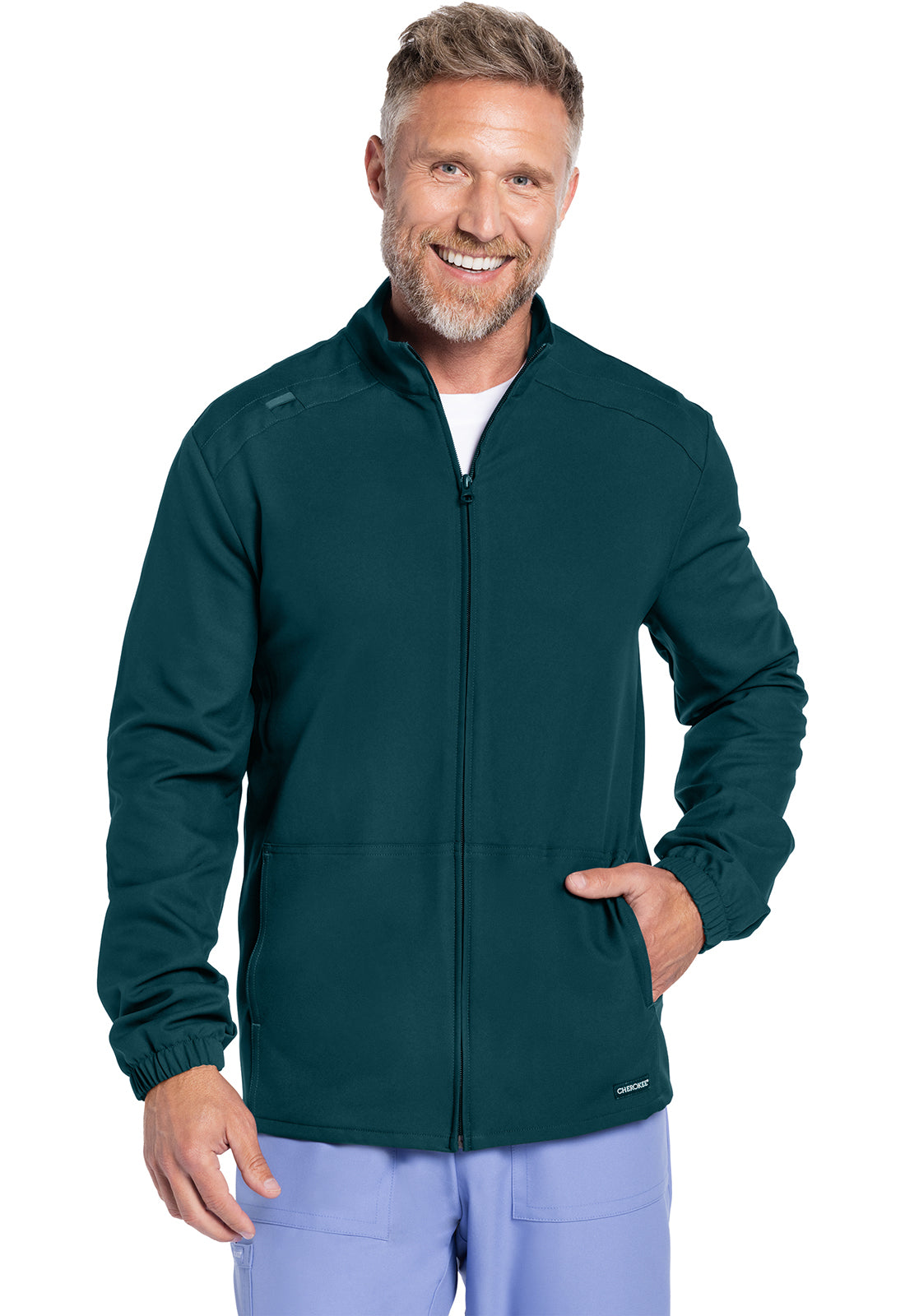 Cherokee WW Originals Ultra Men's CK359A Men's Zip Front Jacket