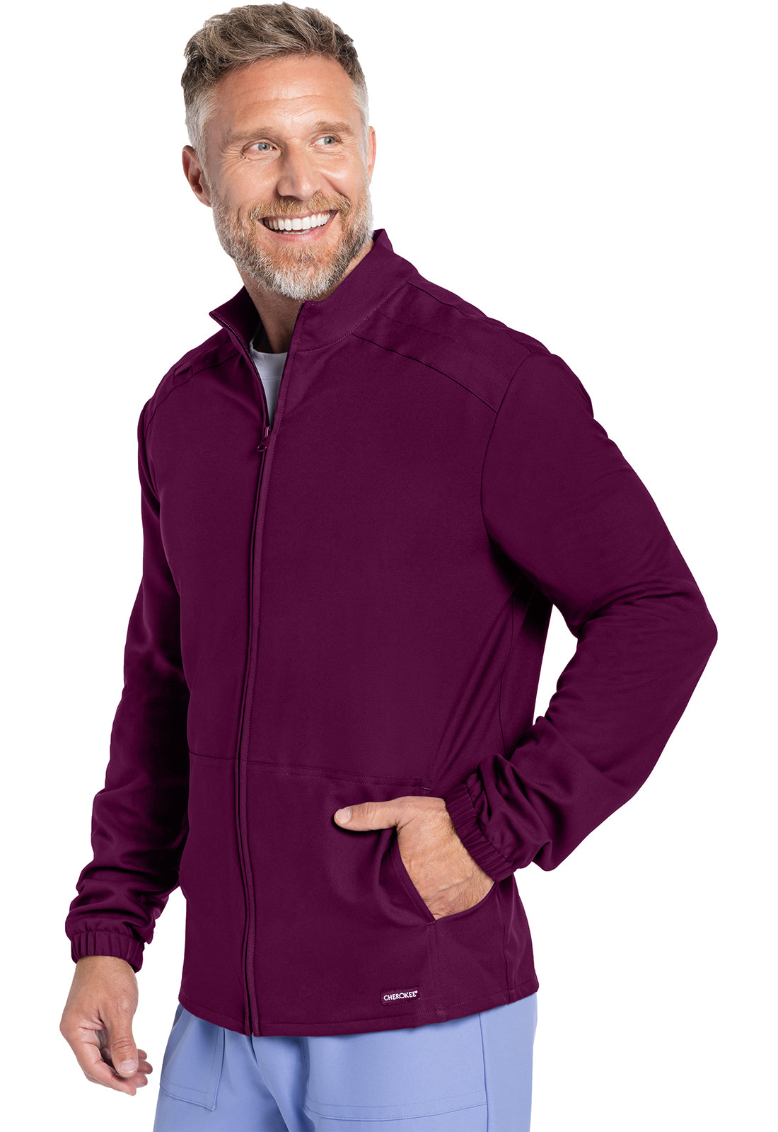 Cherokee WW Originals Ultra Men's CK359A Men's Zip Front Jacket