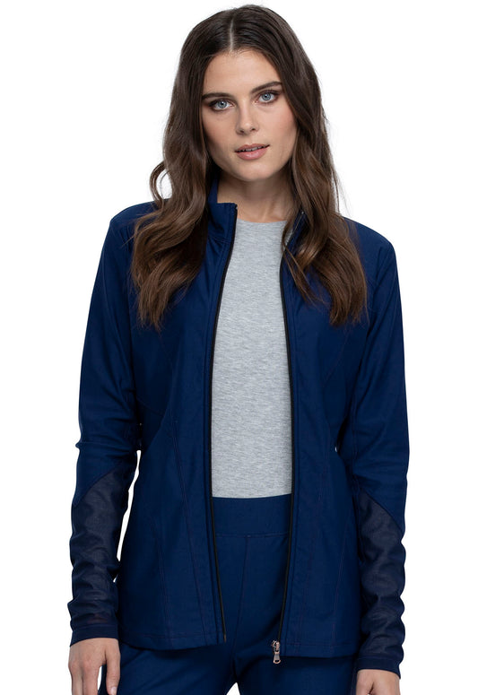 Cherokee Form Women's CK390 Zip Front Jacket