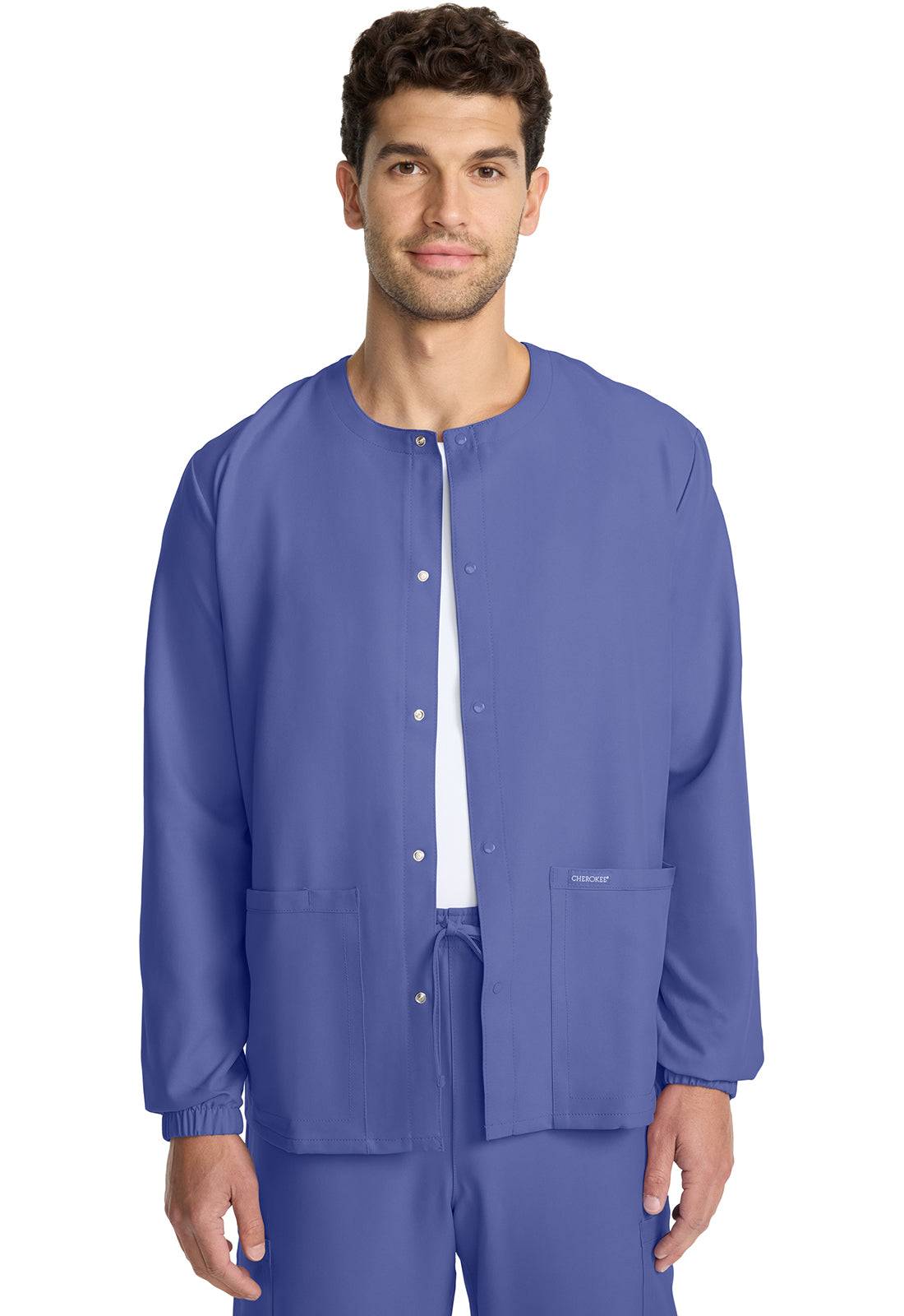 WW ORIGINALS ULTRA Unisex CK393A Unisex Snap Front Warm Up Jacket