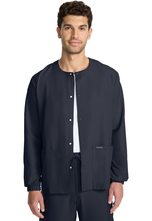 Cherokee WW Originals Ultra Unisex CK393A Unisex Snap Front Warm Up Jacket