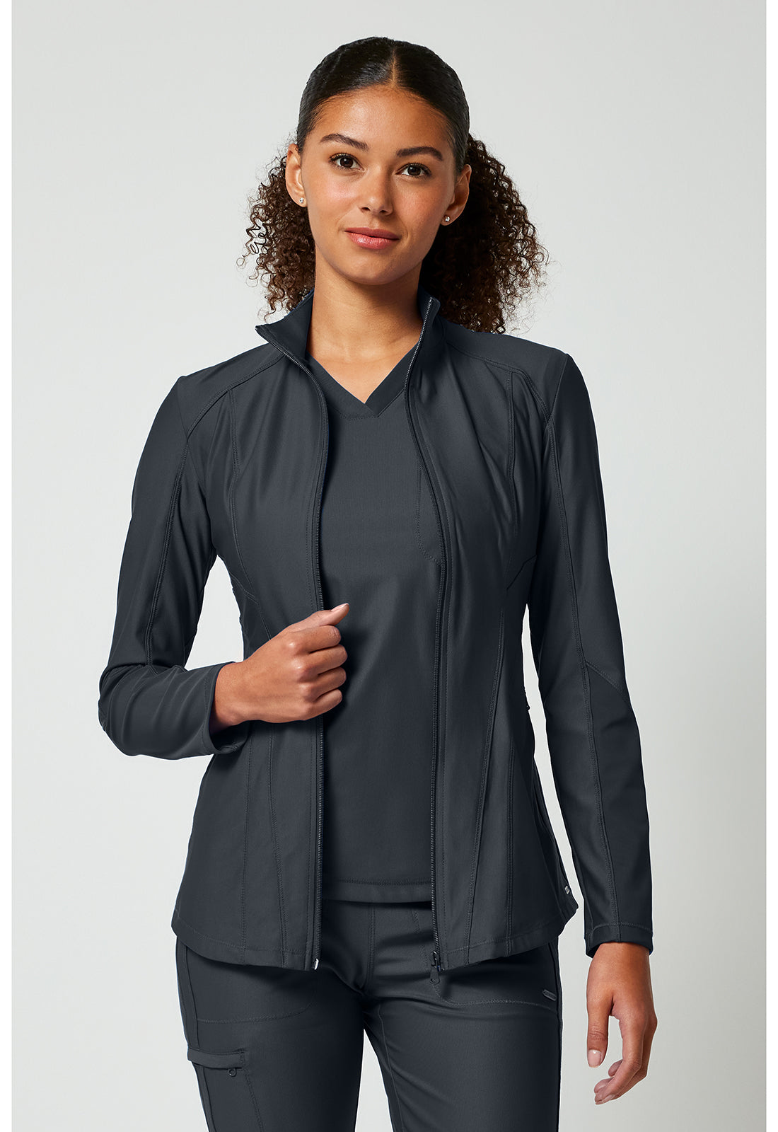 CHEROKEE FORM  Women's CK398 Zip Front Jacket