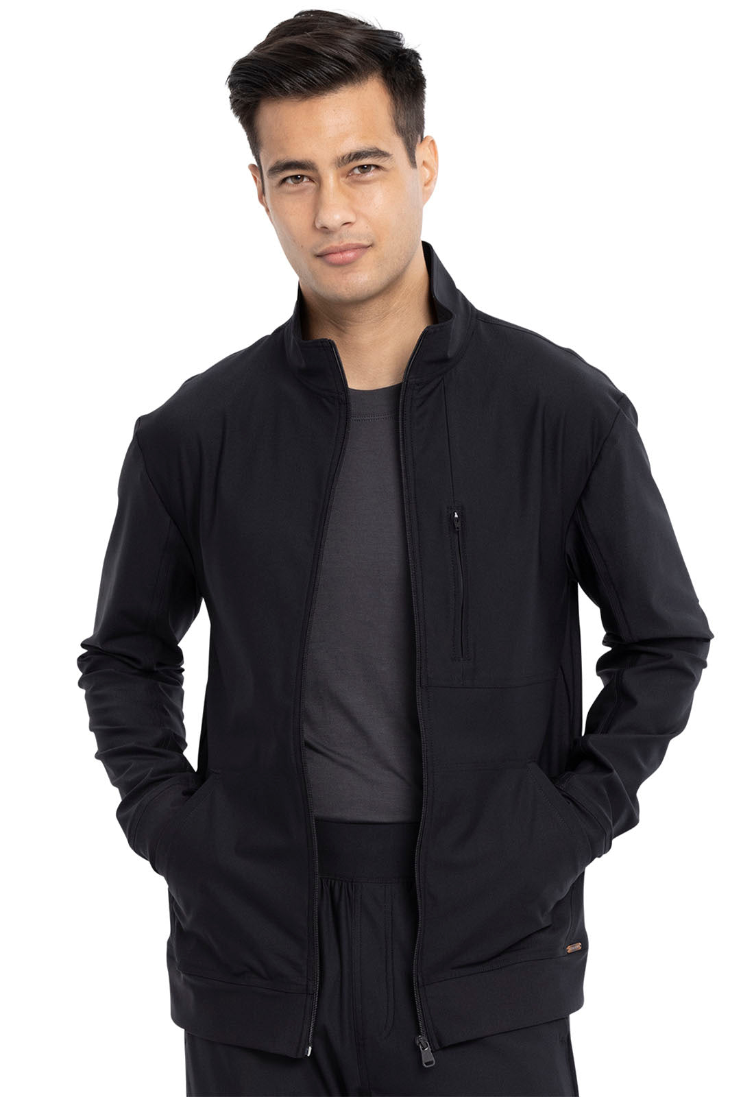 CHEROKEE FORM  Men's CK399 Men's Zip Front Jacket