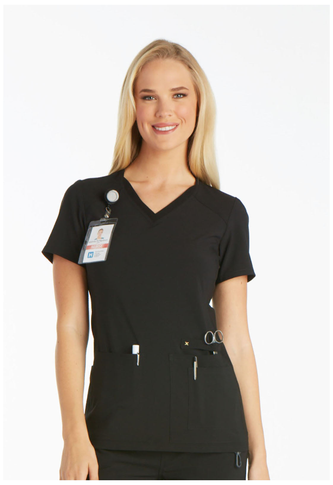 Cherokee iFlex Women's CK605 V-Neck Top — Clearance