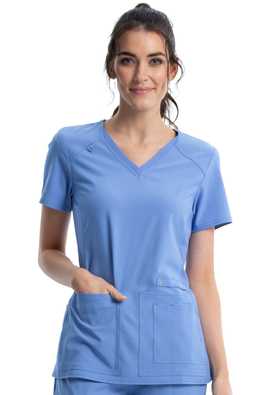 Cherokee iFlex Women's CK605 V-Neck Top — Clearance
