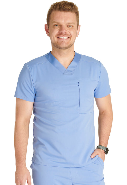 Cherokee Atmos Men's CK718A Men's V-Neck Top