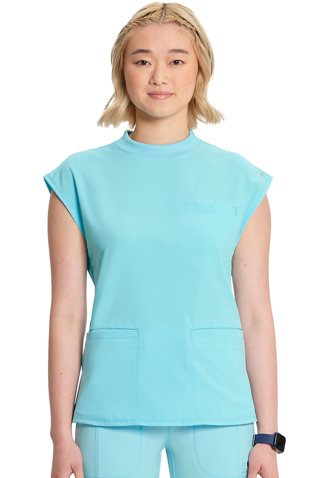 Cherokee Infinity Women's CK742A Mock Neck Top