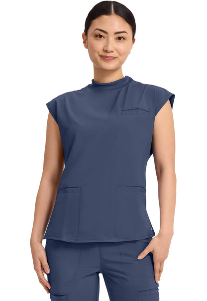 Cherokee Infinity Women's CK742A Mock Neck Top