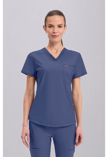 Cherokee Form Women's CK819 Tuckable V-Neck Top