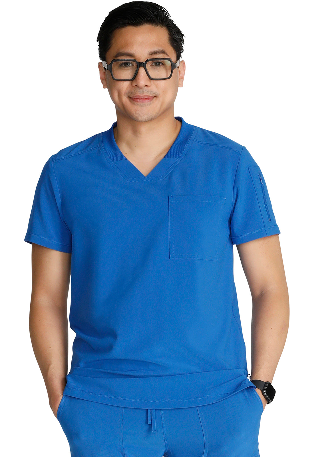 CK CHEROKEE Men's CK824A Mens V-Neck Top