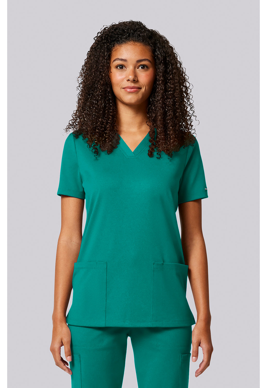Cherokee Achieve Women's CK832 Women's 2-Pocket V-Neck Top