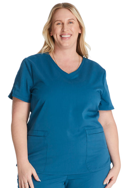 Cherokee Atmos Women's CK837A V-Neck Top