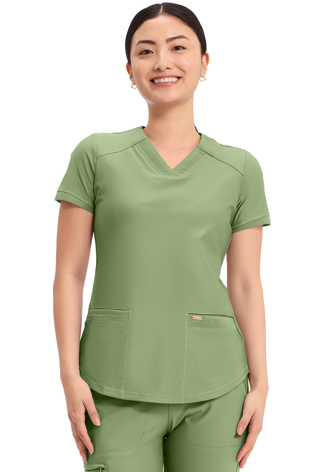 CHEROKEE FORM  Women's CK840 V-Neck Top