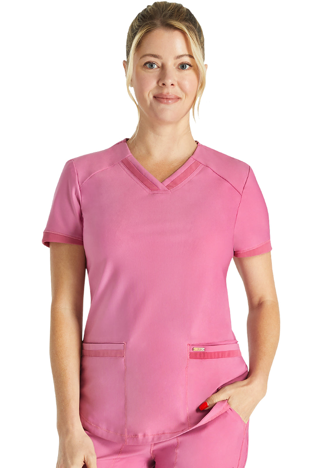 Cherokee Form Women's CK840 V-Neck Top