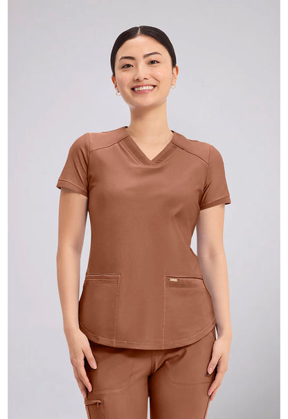 Cherokee Form Women's CK840 V-Neck Top