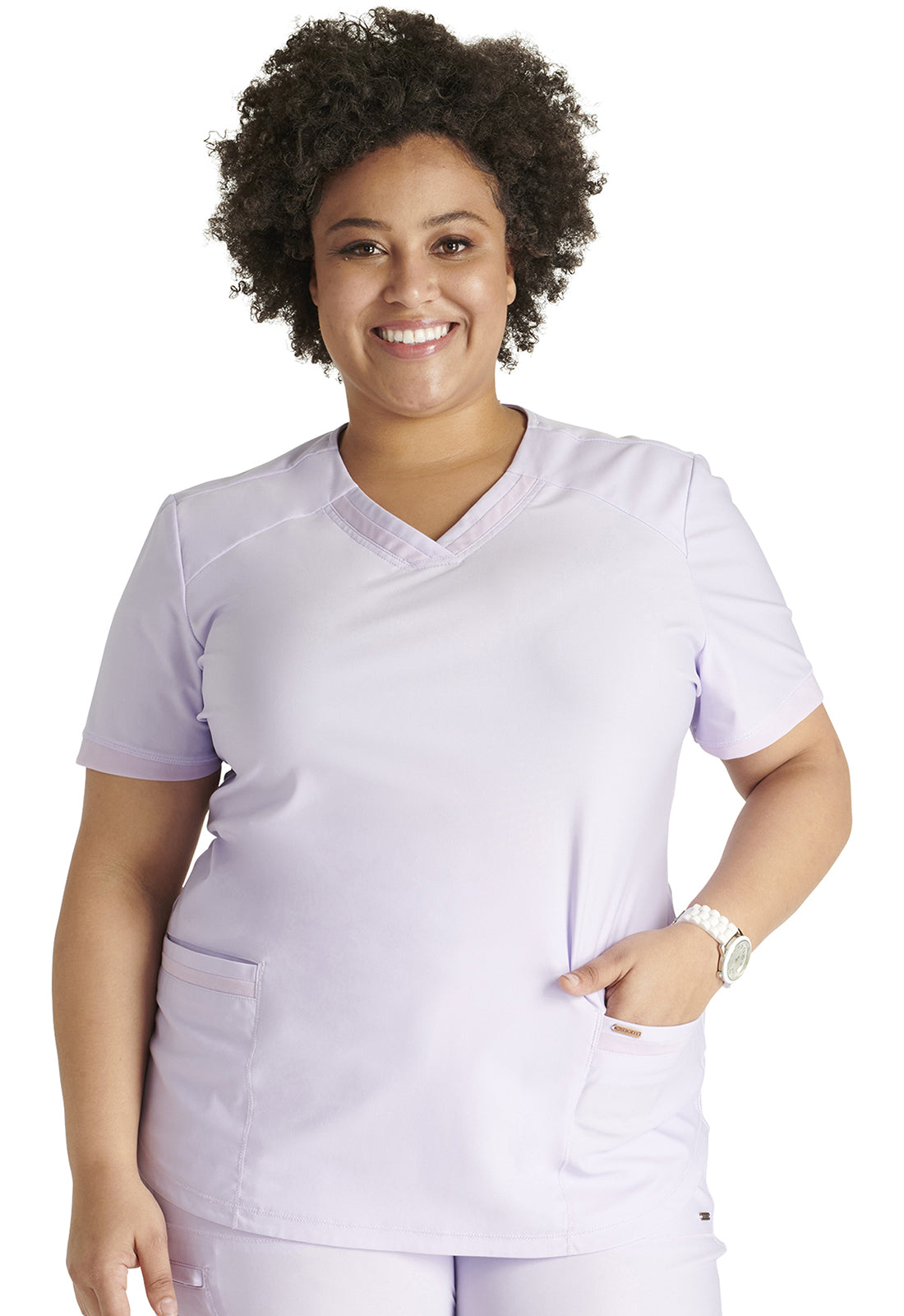 Cherokee Form Women's CK840 V-Neck Top