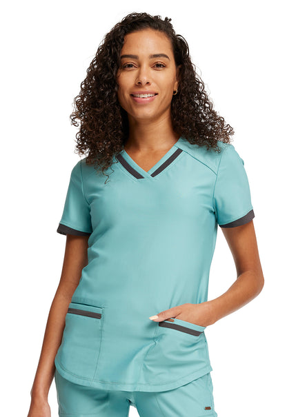 CHEROKEE FORM  Women's CK840 V-Neck Top