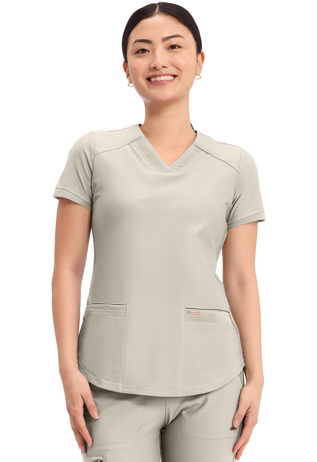 CHEROKEE FORM  Women's CK840 V-Neck Top