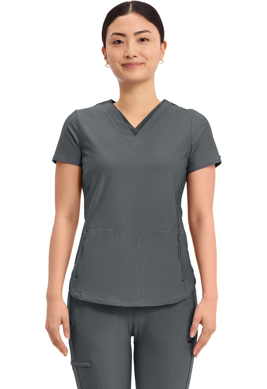 Cherokee Form Women's CK843 V Neck Top