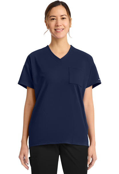 Cherokee Achieve Women's CK863 Women's 3 Pocket V-Neck Tunic