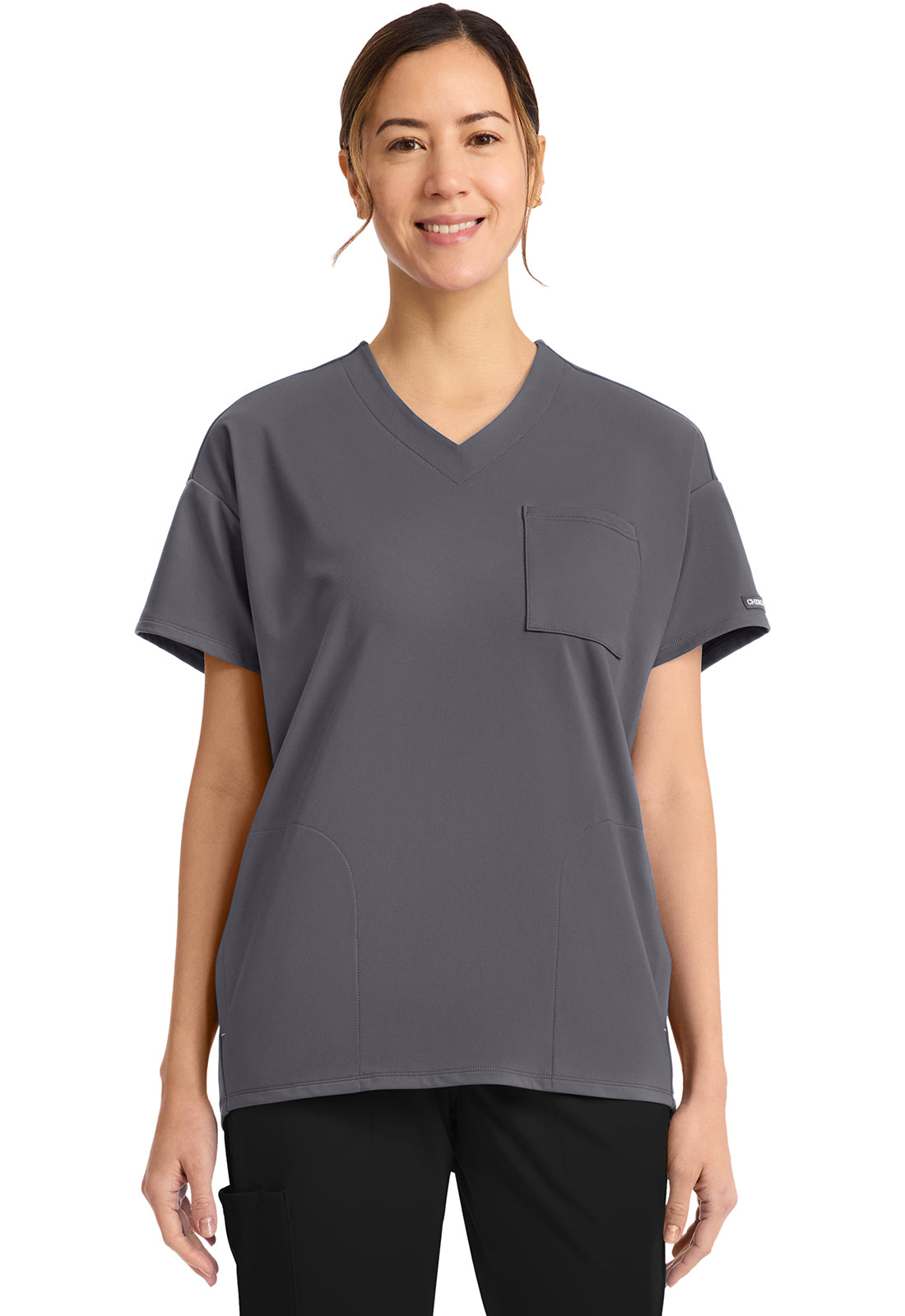 Cherokee Achieve Women's CK863 Women's 3 Pocket V-Neck Tunic