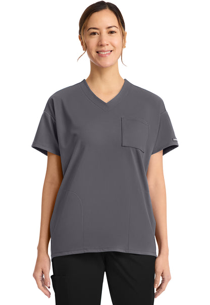 Cherokee Achieve Women's CK863 Women's 3 Pocket V-Neck Tunic