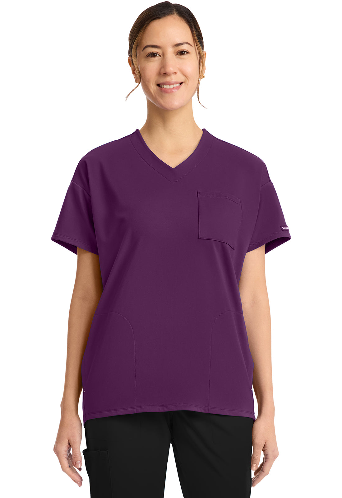Cherokee Achieve Women's CK863 Women's 3 Pocket V-Neck Tunic