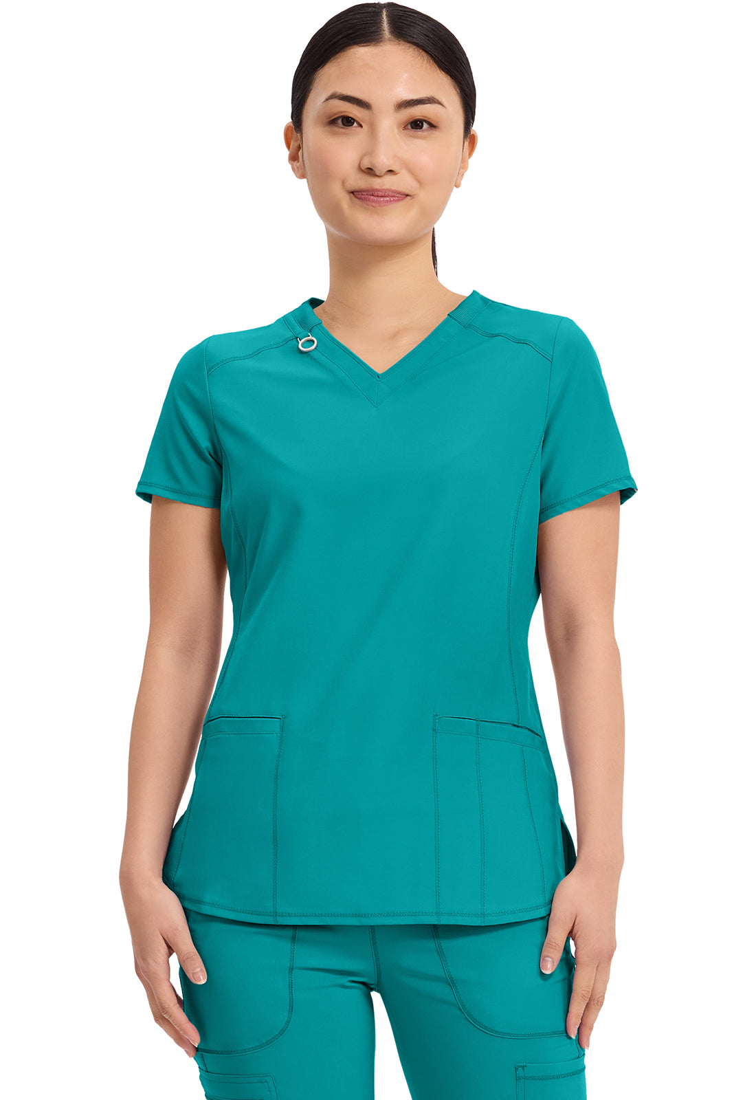 Cherokee Infinity Women's CK865A V-Neck Top