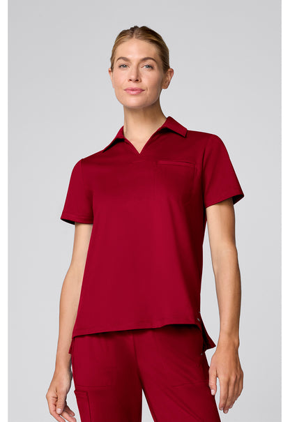 Cherokee Achieve Women's CK879 Relaxed Polo Top