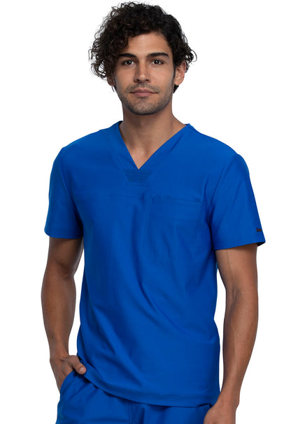 Cherokee Form Men's CK885 Men's Tuckable V-Neck Top