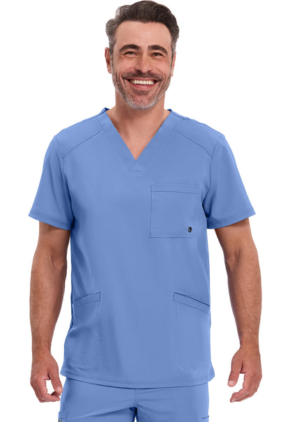 Cherokee Infinity Men's CK900A Men's V-Neck Top