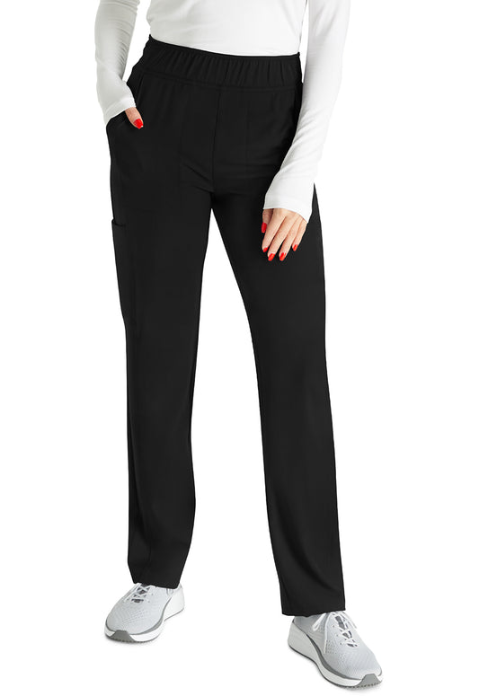 ALLURA RESERVE Women's CKA101 Mid Rise Pull-On Tapered Leg Cargo Pant