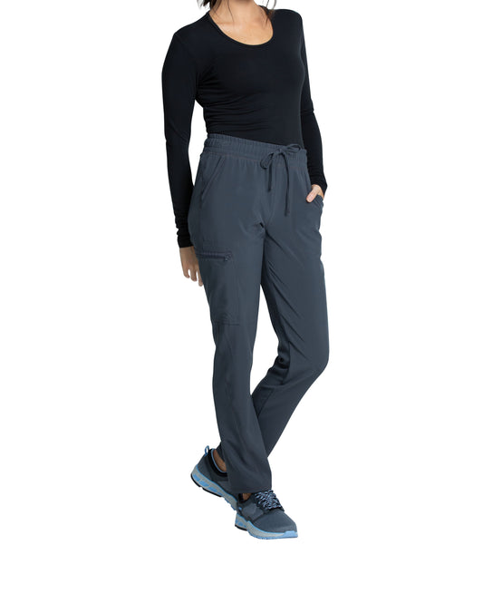 Cherokee Allura Tall CKA 184 Mid Rise Tapered Leg Drawstring Pant