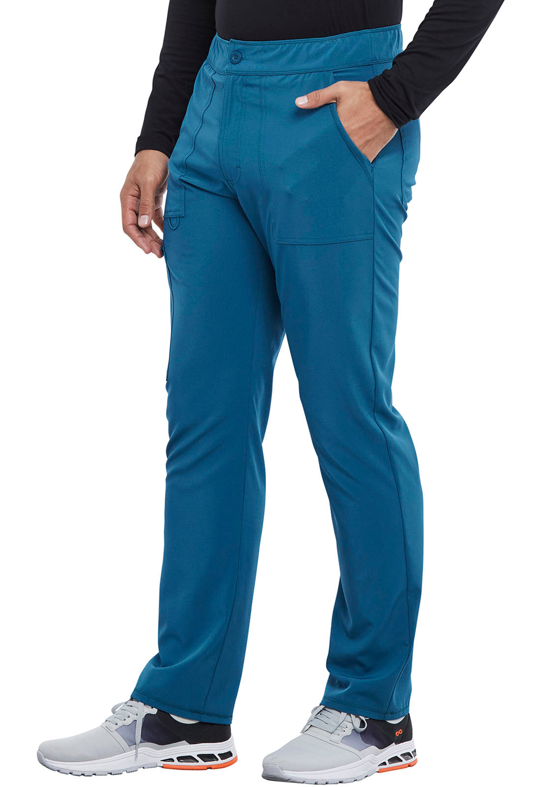 Cherokee Allura CKA189 Tall Men's Cargo Straight Let Pant