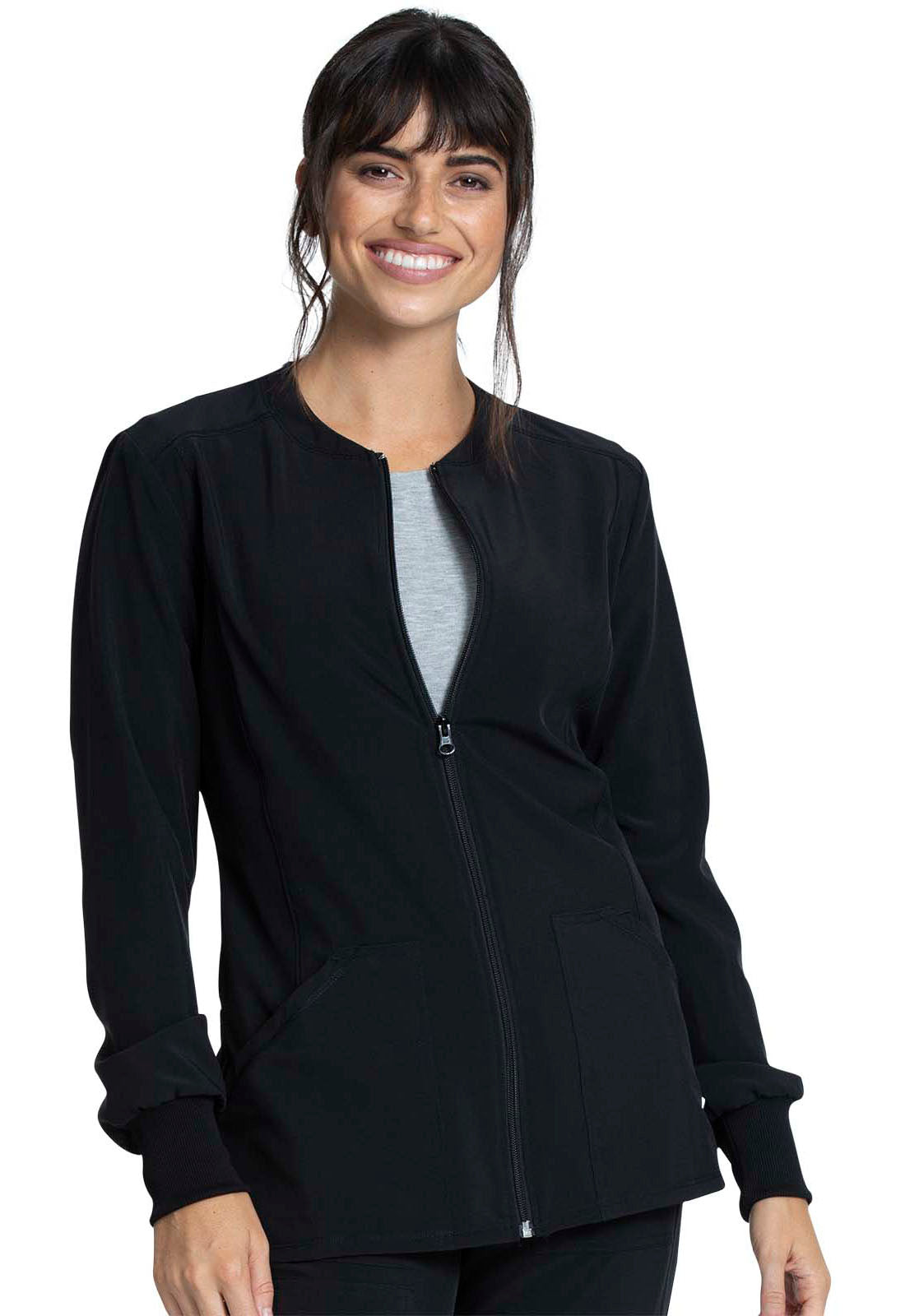 Cherokee Allura Women's CKA384 Zip Front Jacket — Clearance