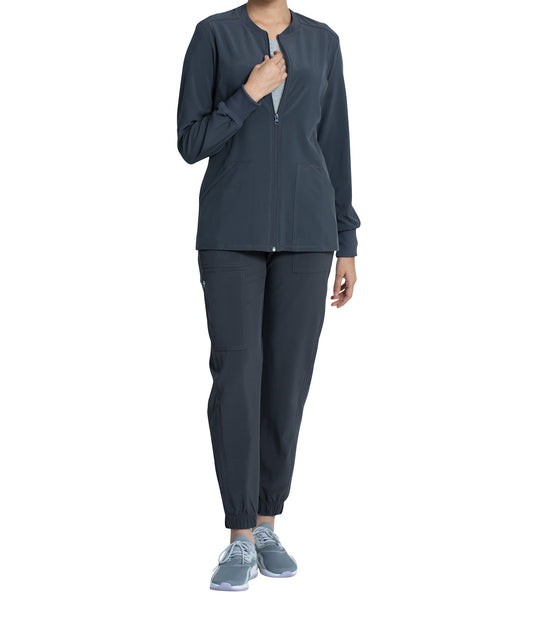 Cherokee Allura CKA 384 Zip Front Warm Up Jacket
