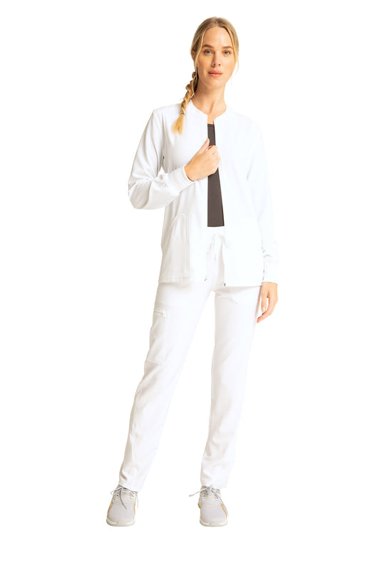 Cherokee Allura CKA 384 Zip Front Warm Up Jacket