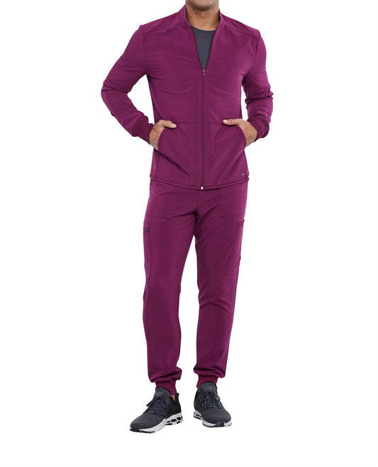Cherokee Allura Plus Size CKA 387 Men's Zip Front Jacket