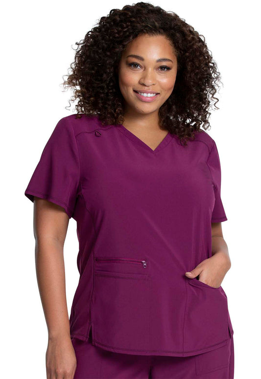 Cherokee Allura Women's CKA685 V-Neck Top — Clearance