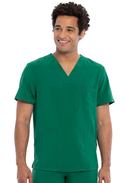 Cherokee Allura Men's CKA686 Men's V-Neck Top