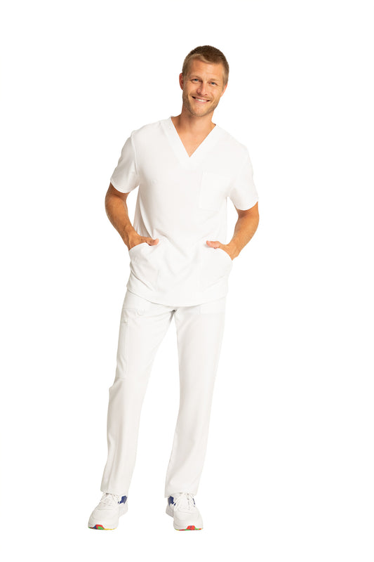 Cherokee Allura CKA 686 Men's V-Neck 3-Pocket Top