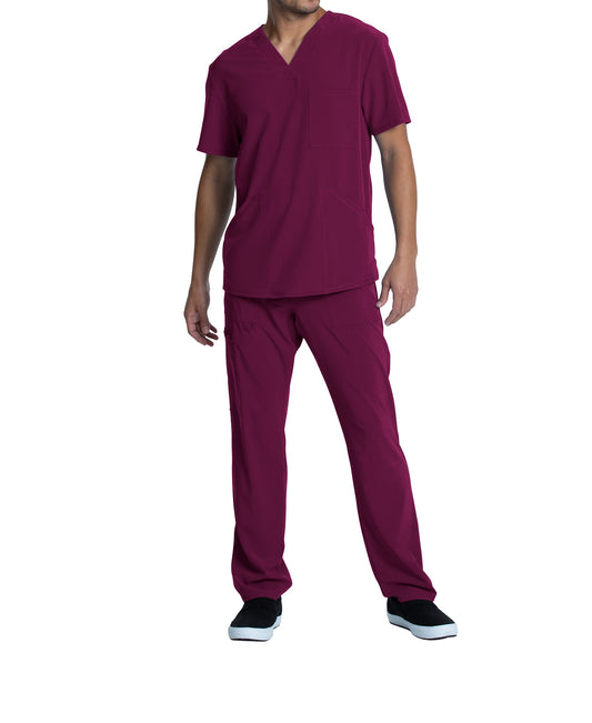 Cherokee Allura CKA 686 Men's V-Neck 3-Pocket Top
