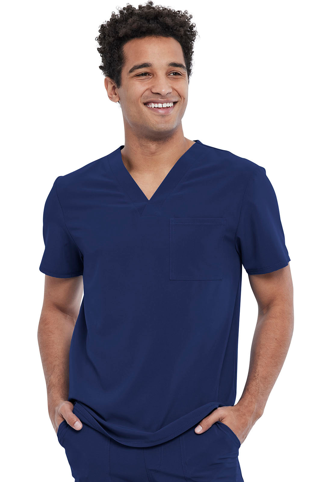 Cherokee Allura Men's CKA689 Men's Tuckable V-Neck Top