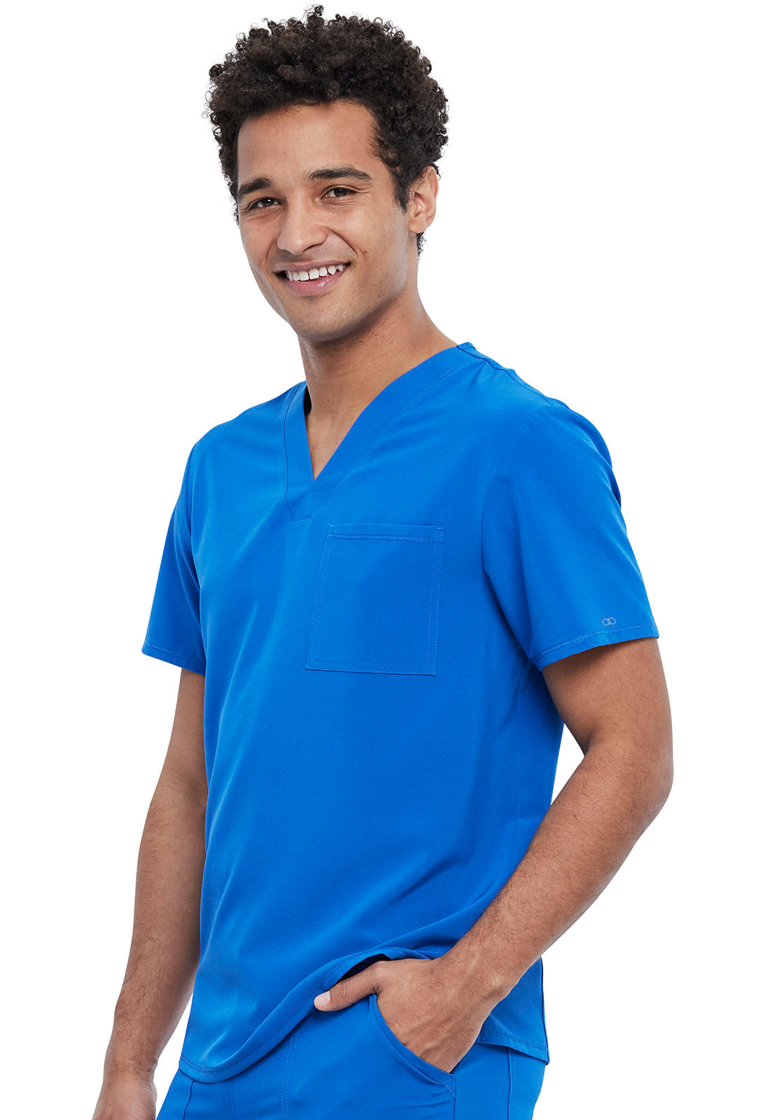 Cherokee Allura Men's CKA689 Men's Tuckable V-Neck Top – The